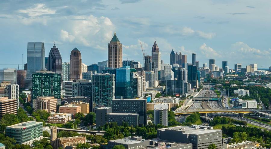 Atlanta skyline landmark