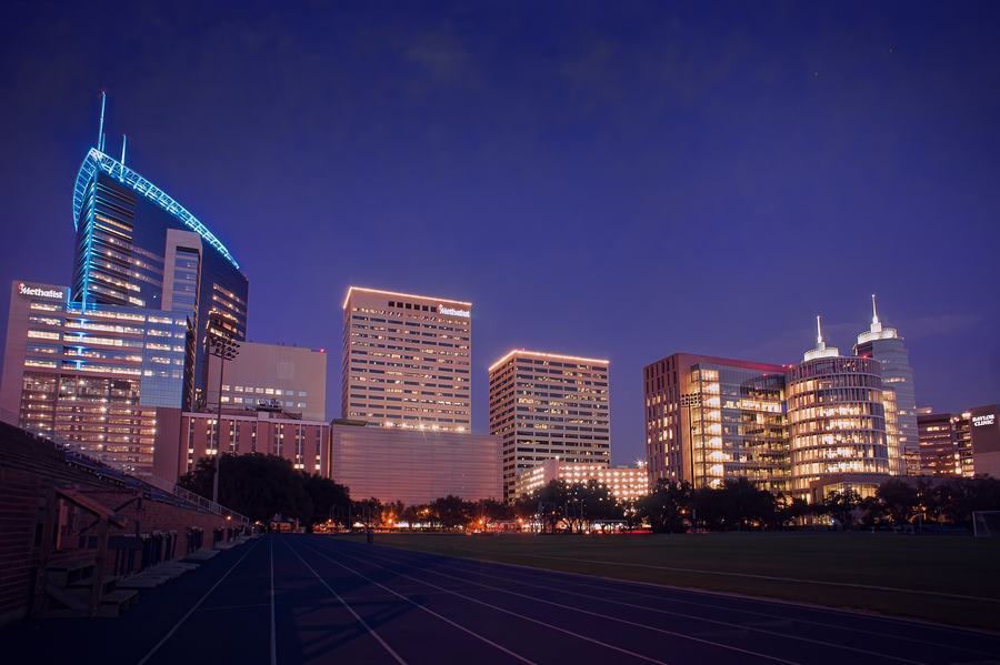 Houston skyline landmark