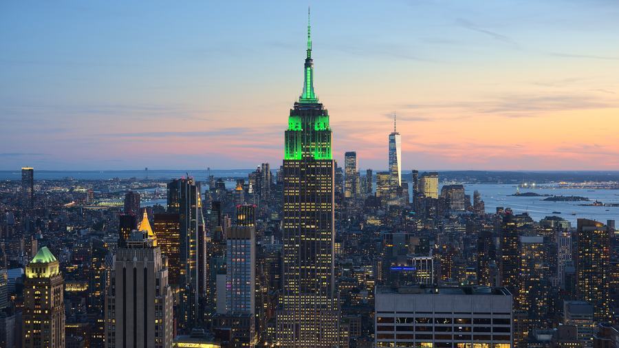 New York skyline landmark