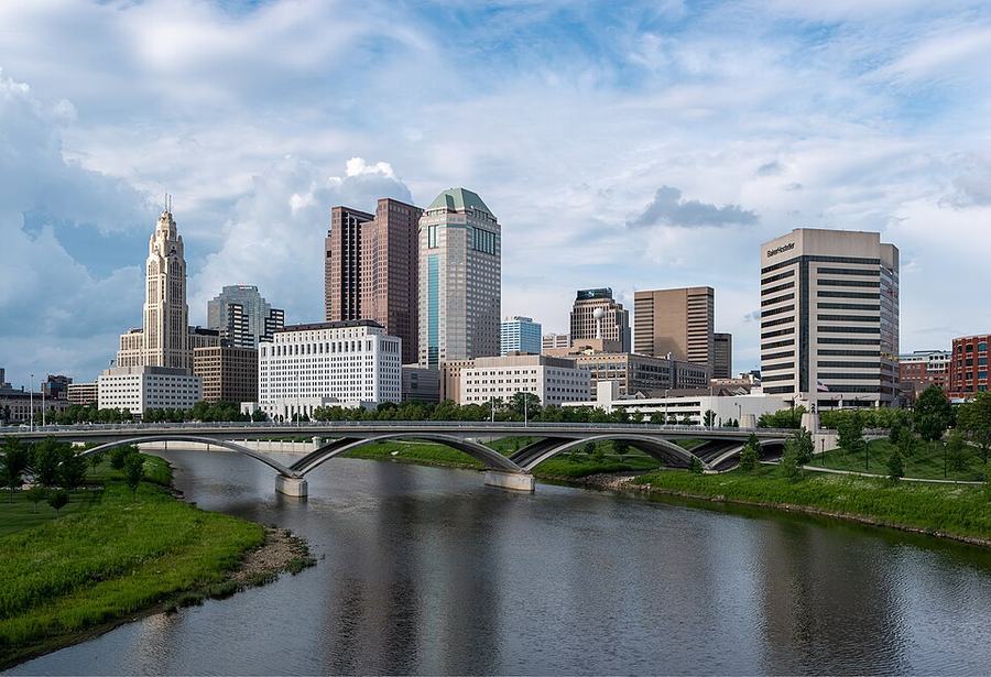 Ohio skyline landmark