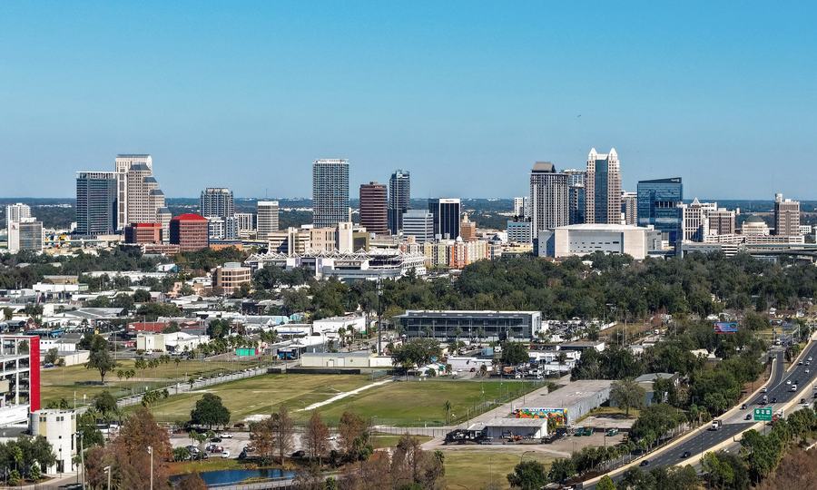 Orlando skyline landmark